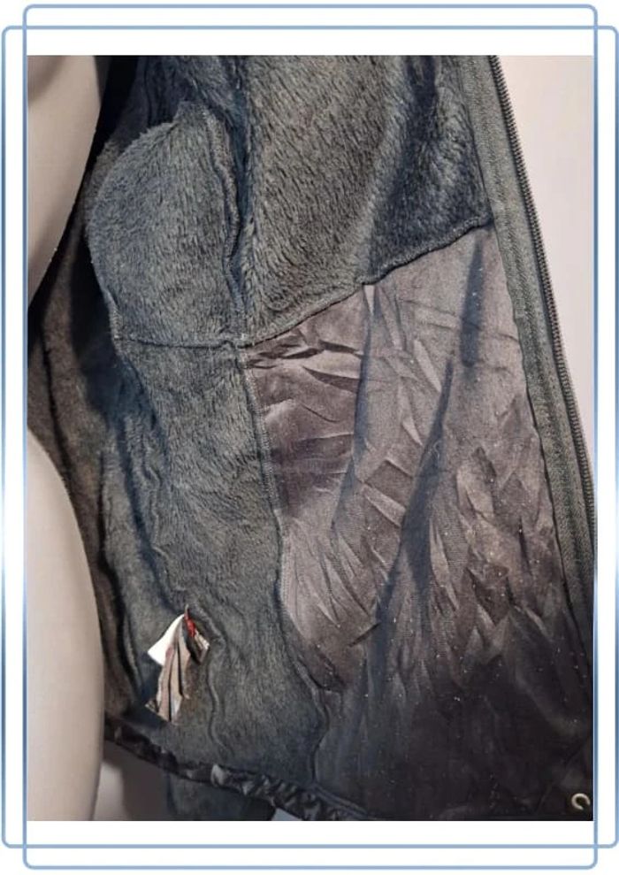 Polaire the north face femme noir bi matière - taille M /polartec - photo numéro 7