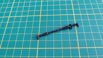 Barre de direction pièce miniature Bburago Burago Jaguar type E 1961 1/18 1/18e 1/18ème #C64