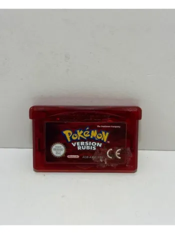 Pokémon Rubis Game Boy Advance GBA