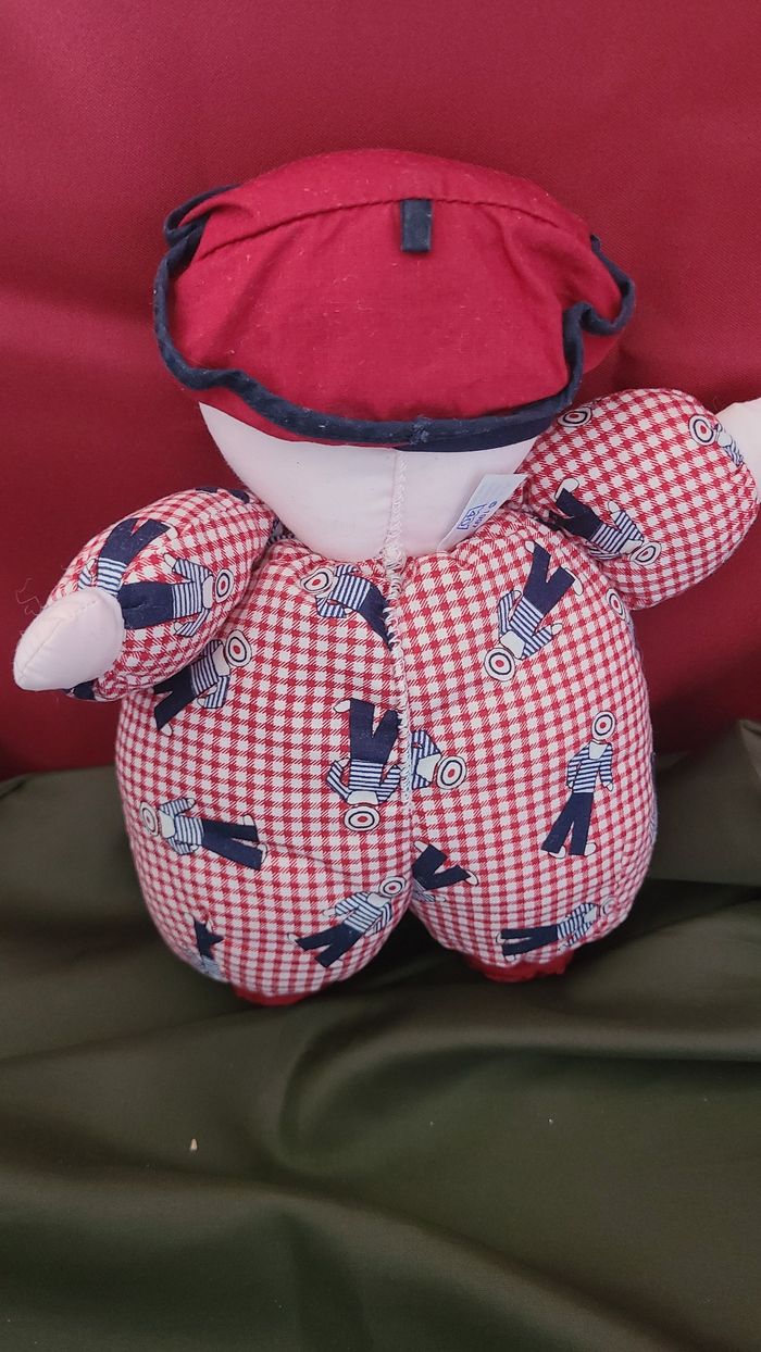 Poupée Hochet corolle chiffon marin 30 cm - photo numéro 6