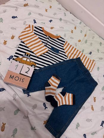 Ensemble garçon 12 mois