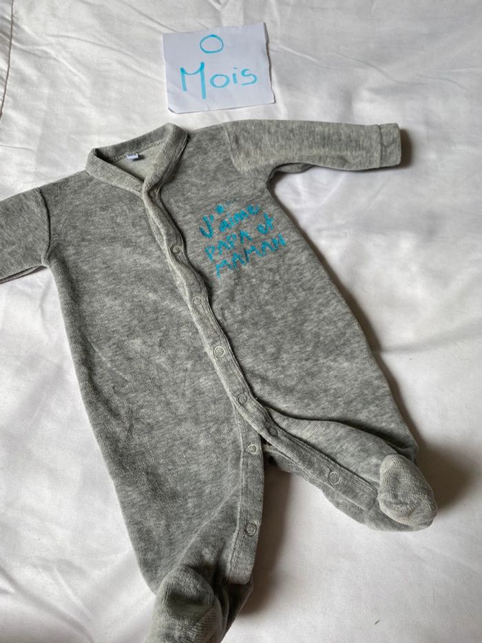 Pyjama naissance garçon