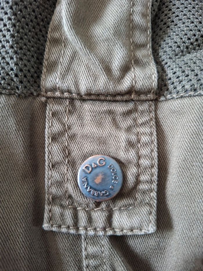 Veste Dolce & Gabbana D&G Vintage / Taille M / Marron - photo numéro 5