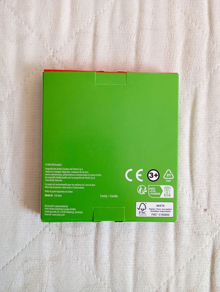 Lot de 2 pochettes Jeux Olympiques 2024 Panini Mac Donald's - photo numéro 4