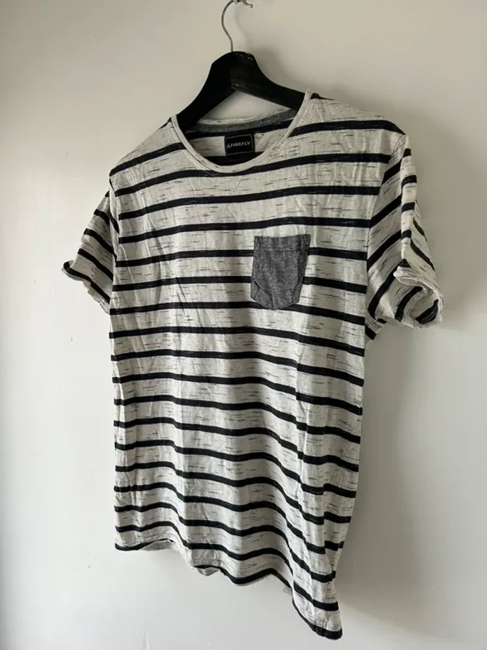 Tee shirt marinière homme
