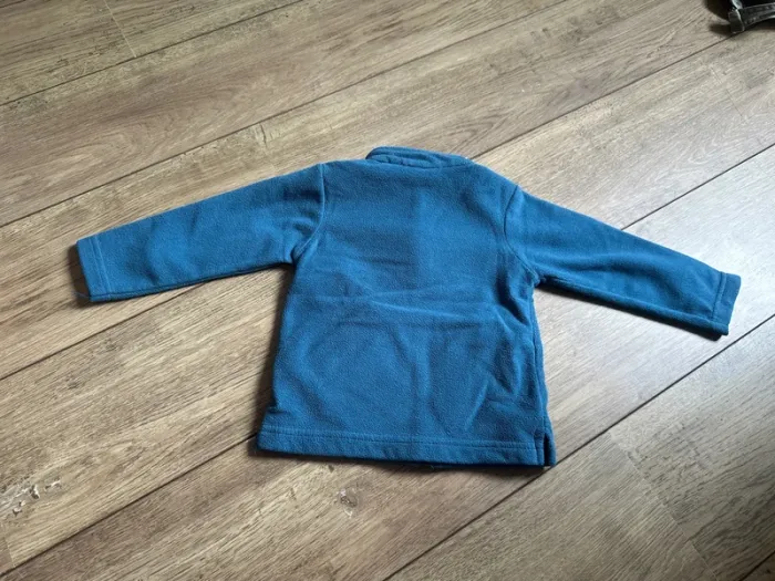 Veste polaire bleue 18 mois garçon - photo numéro 3