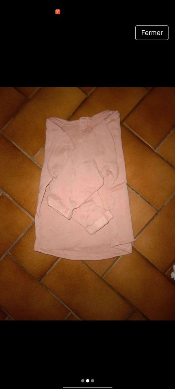 Pull rose pâle - photo numéro 2