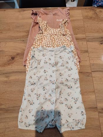 Lot de 3 combinaisons