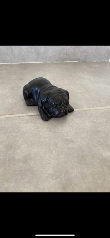 Décoration chien bouledogue Neuf