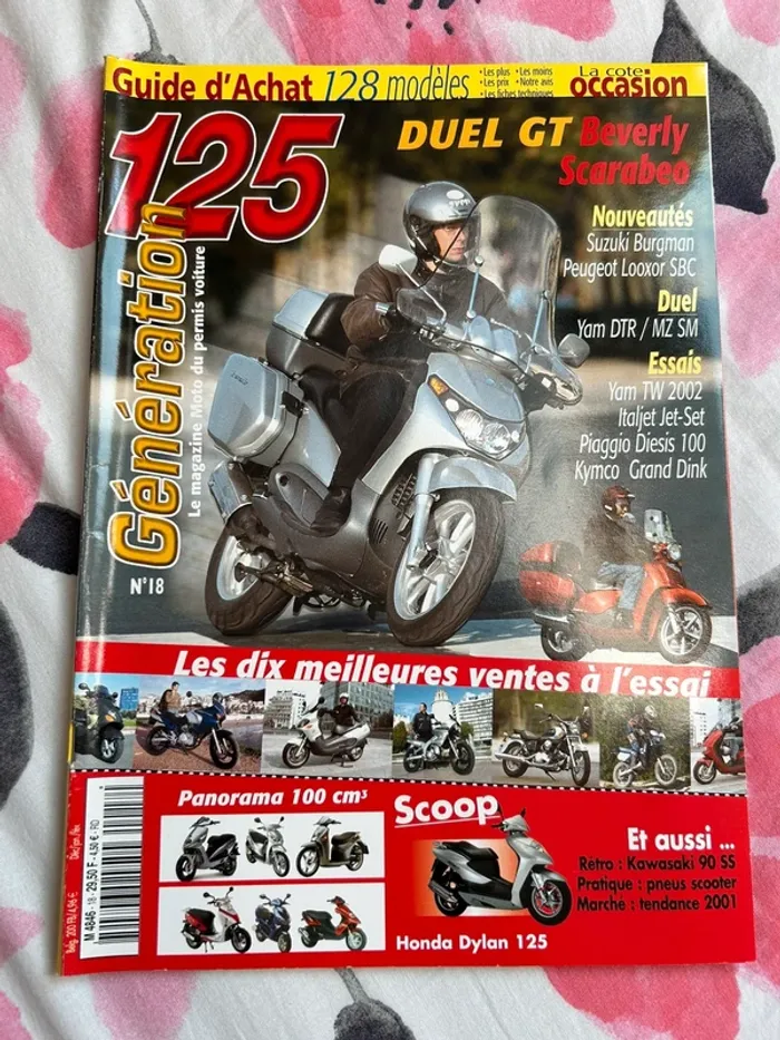 Magazine génération 125