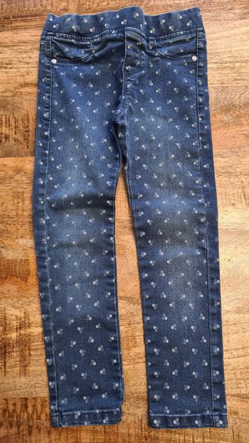Tregging jeans souple 4 ans