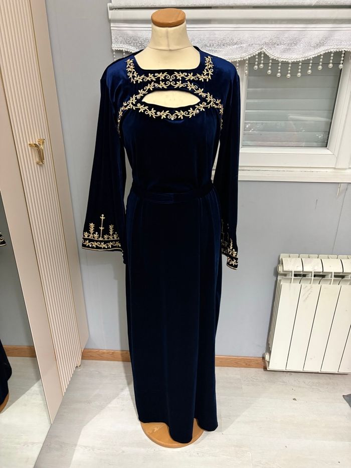 Caftan moderne bleu