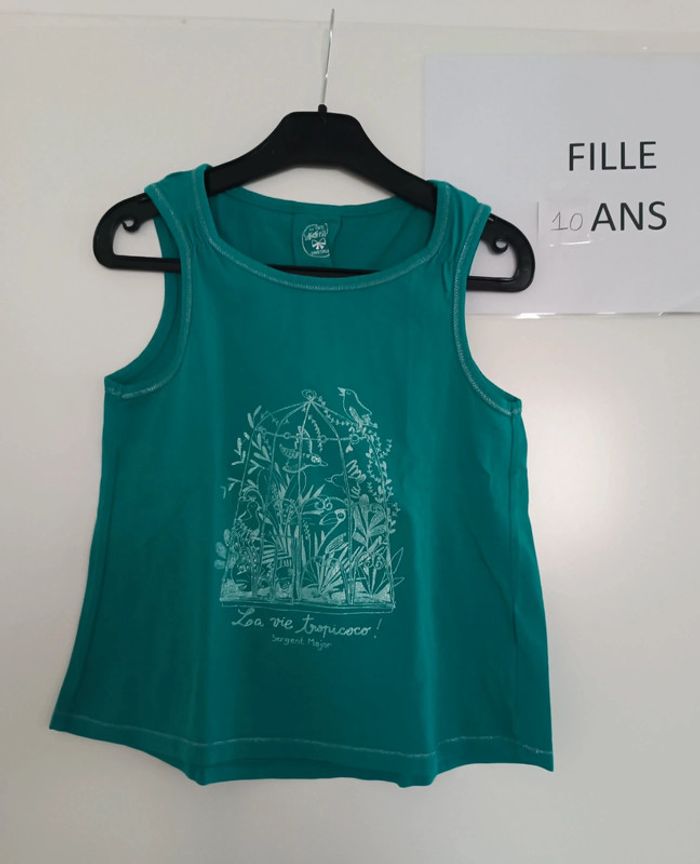 Débardeur sergent major 10 ans