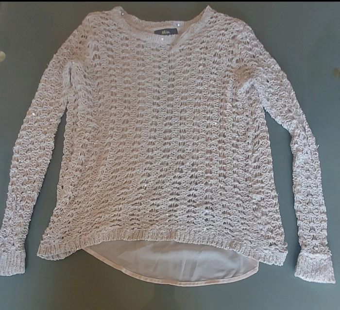 Pull avec paillettes