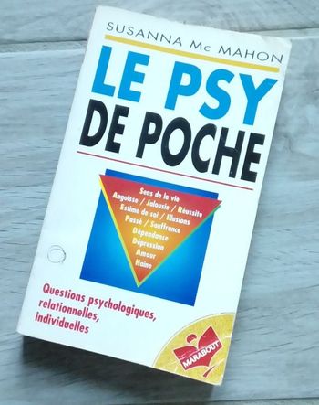 🍂 Livre Le psy de poche de Susanna Mc Mahon 🍂