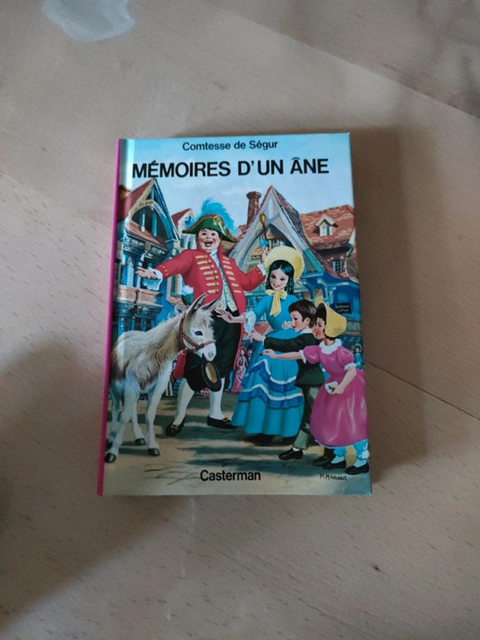 Livre neuf la comtesse de Ségur mémoires d un âne