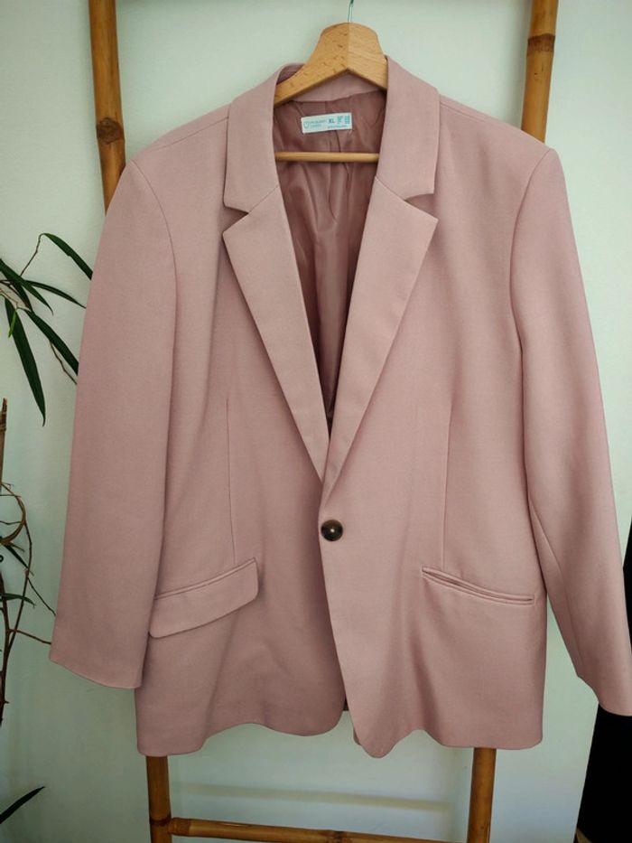 Blazer primark femme 42 rose violet