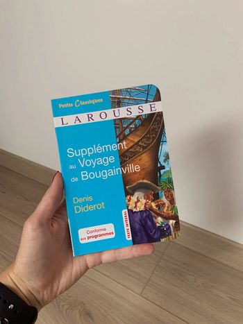 Livre Supplément au Voyage de Bougainville • Diderot