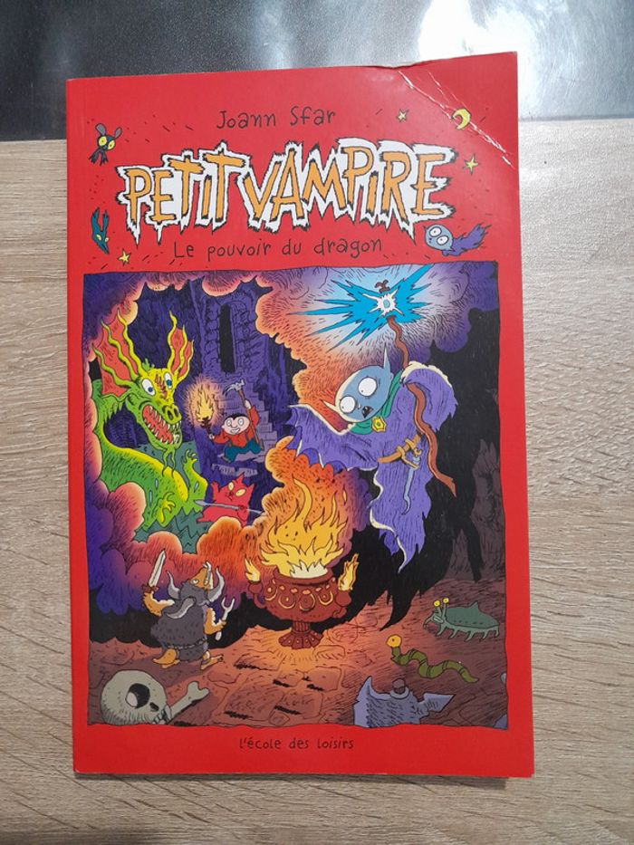 roman Petit vampire - le pouvoir du dragon