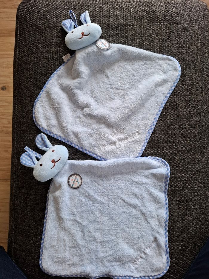 Lot de 2 doudous neufs avec étiquettes