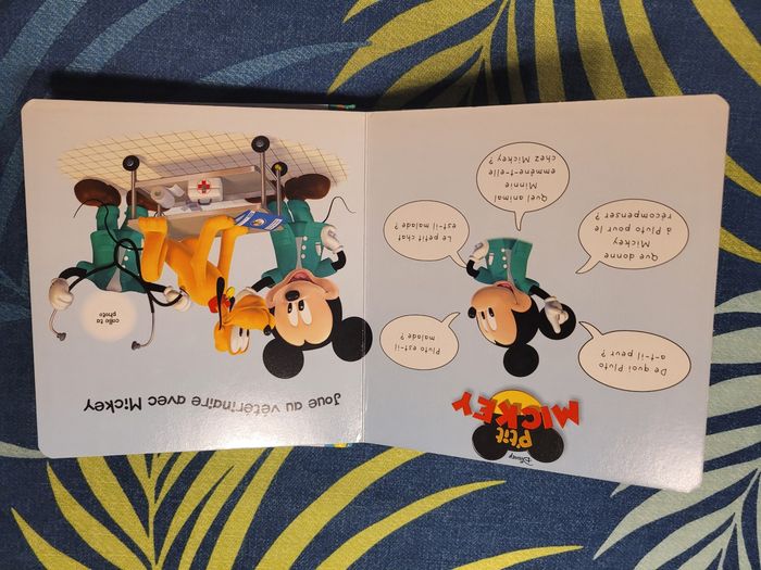 Livre p'tit mickey vétérinaire disney - photo numéro 9