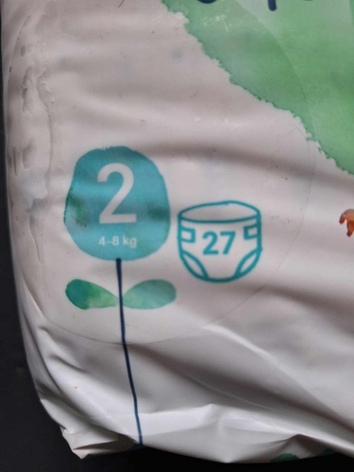 27 Pampers harmonie T2 4-8kg - photo numéro 2