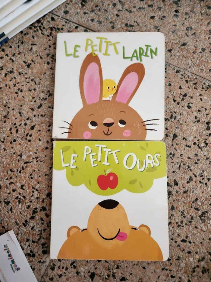 Lot de 2 livres enfant : Le petit lapin et petit ours - photo numéro 5