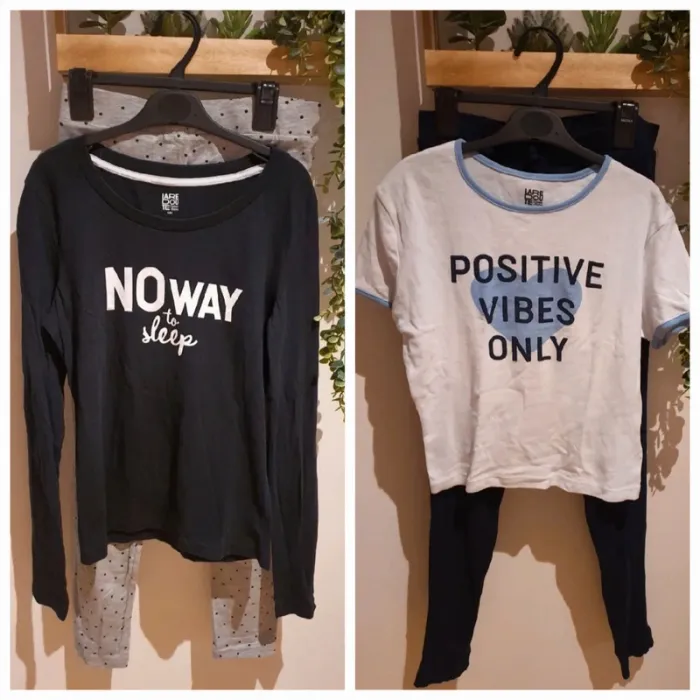 Lot de 2 Pyjamas tbe la redoute / kiabi Taille : 12 ans