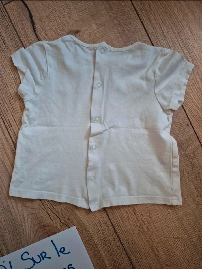 Lot 3 Tee-shirt manche courte dont 1 neuf - photo numéro 3
