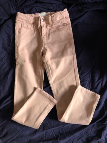 Jean skinny rose pâle