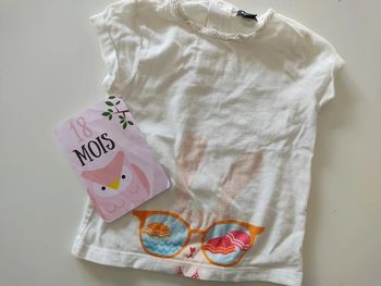 Tee shirt taille 18 mois