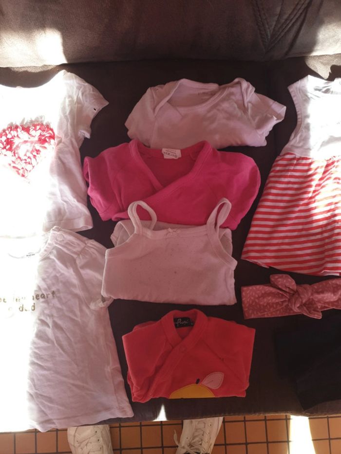 Lot vêtements été fille 3 mois - photo numéro 3