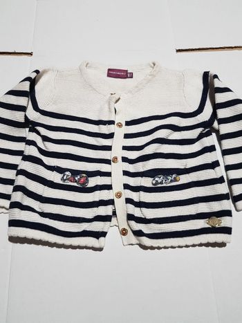 Gilet fille sergent major  9 mois