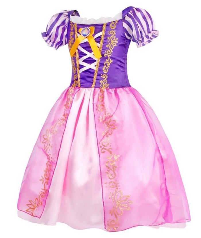 Deguisement princesse raiponce et ces accessoires Taille 5-6ans - photo numéro 3