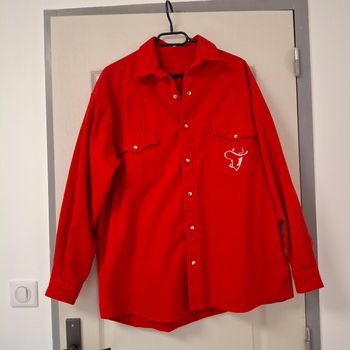 Chemise style cowboy