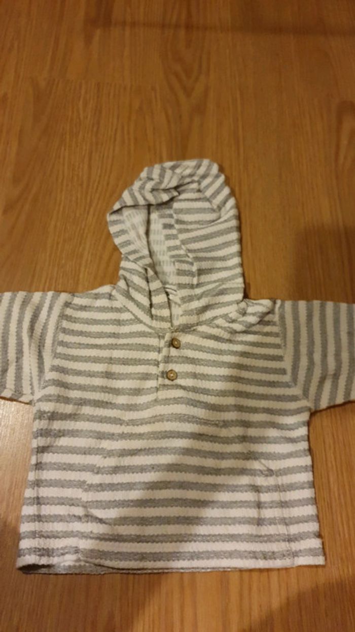 pull capuche 18 mois
