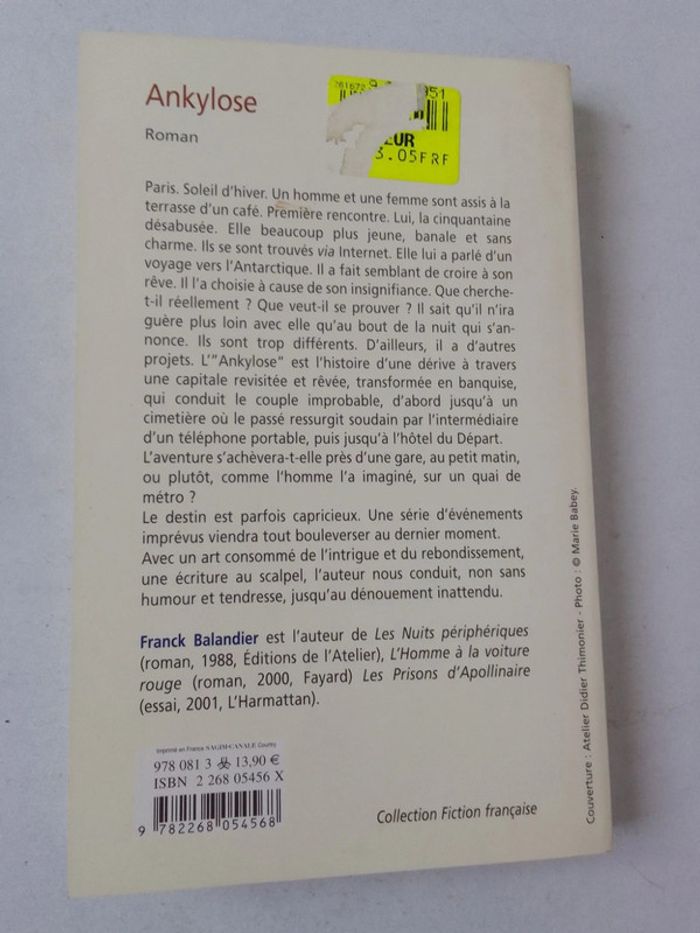 Franck Balandier - Ankylose - photo numéro 2
