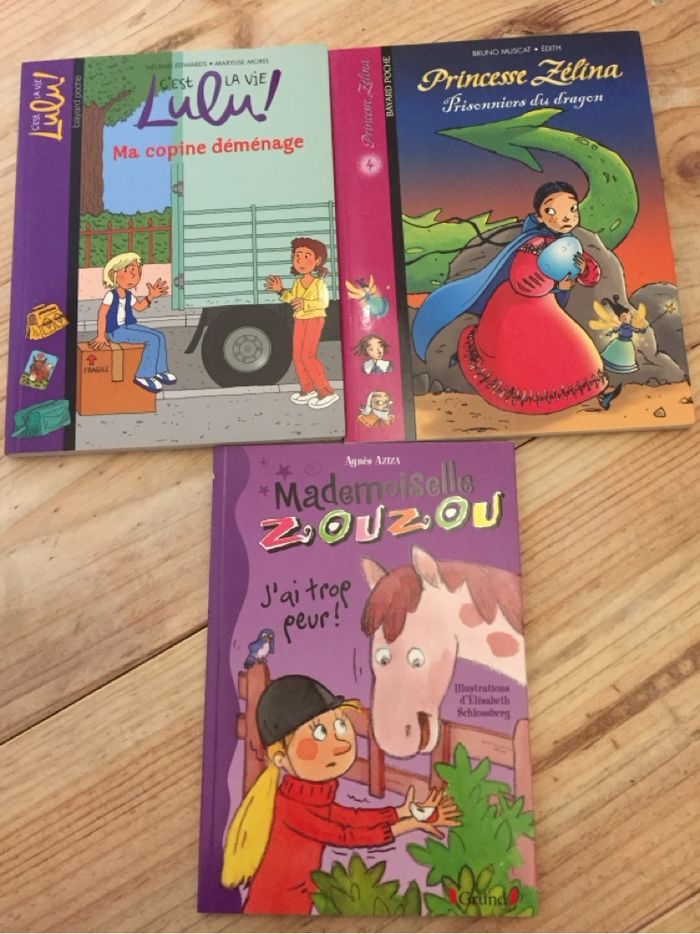 3 romans première lecture 7 ans