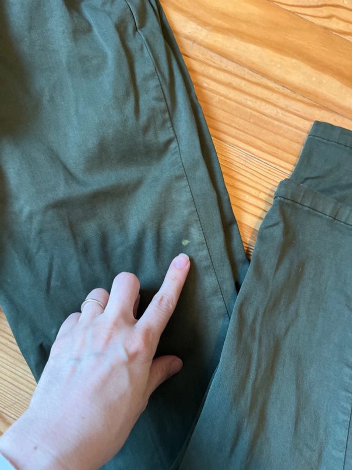 Pantalon chino Dyli kaki taille 24 Le temps des cerises - photo numéro 2