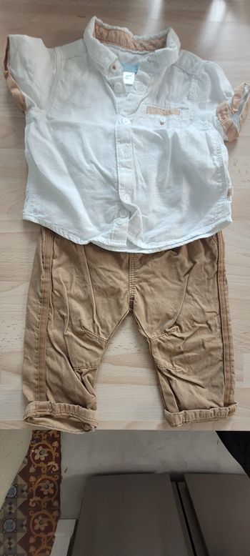 Ensemble  pantalon  chemisette