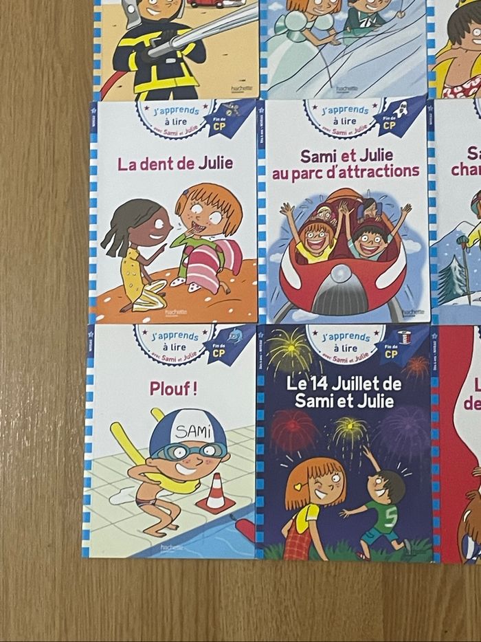 Lot 9 livres premières lectures CP j’apprends à lire avec Sami et Julie fin CP - photo numéro 5