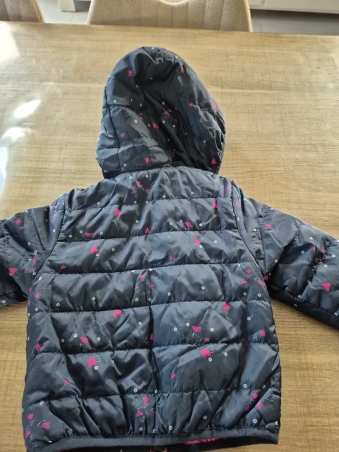 Veste capuche fille 2 ans - photo numéro 7