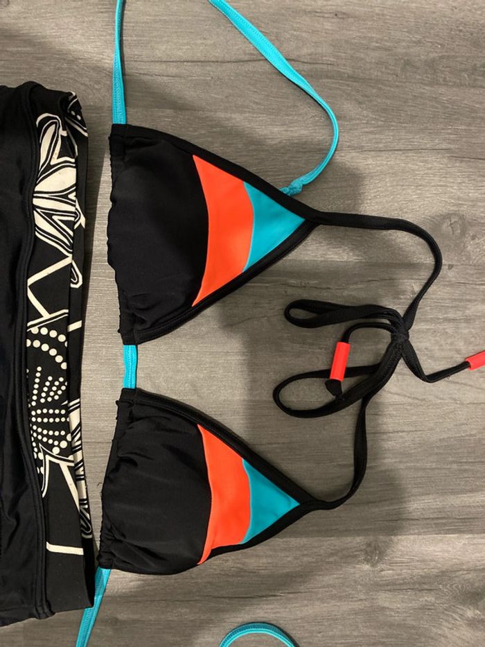 Maillot 2 pièce haut 34 et bas 36 - photo numéro 2