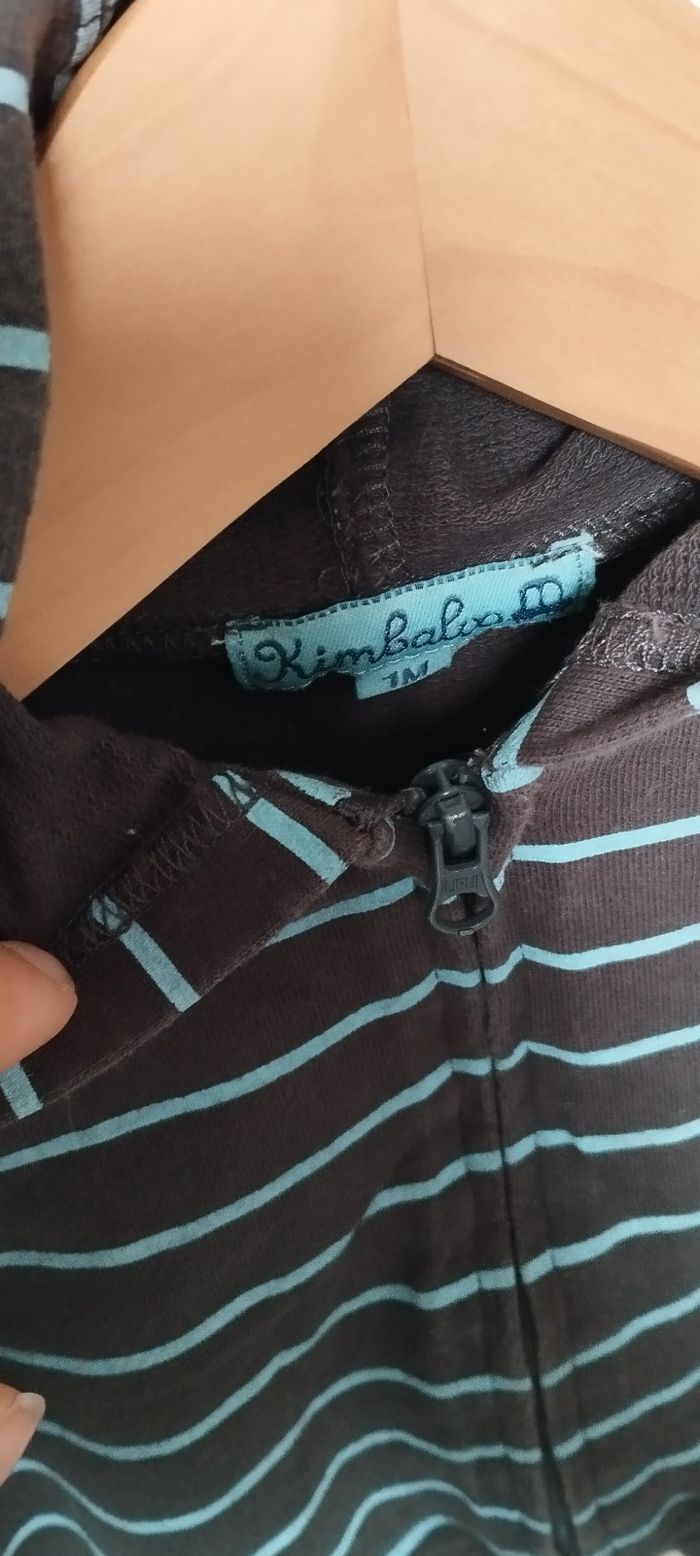 Gilet garçon 1 mois kimbaloo - photo numéro 3