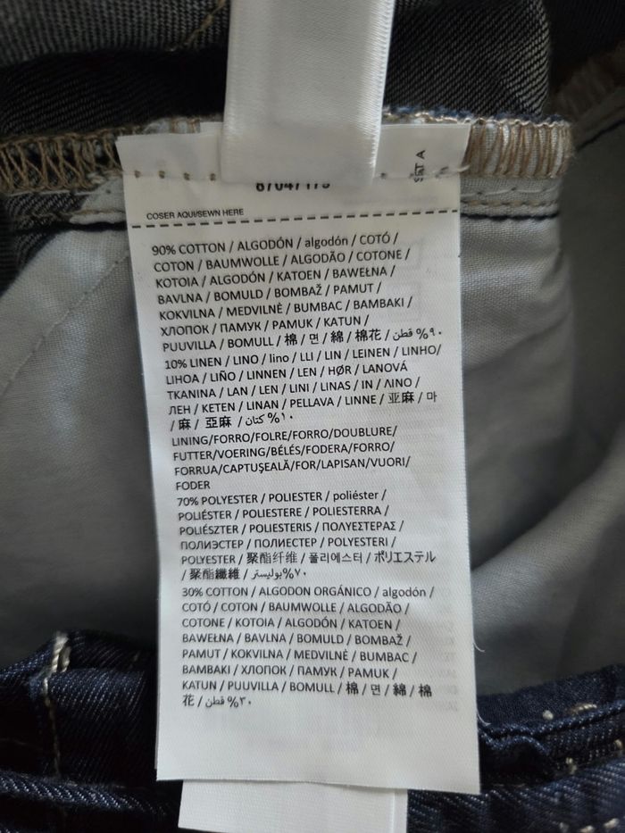 Pantalon denim wideleg ceinture - photo numéro 7