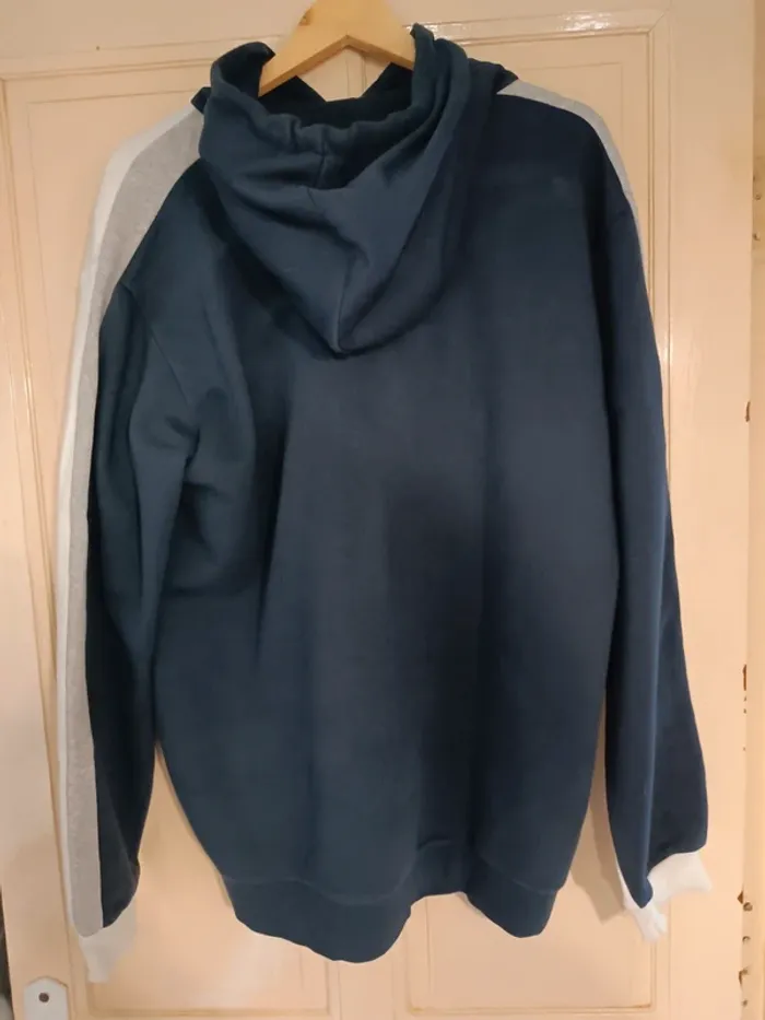 Pull à capuche Adidas Olympique Lyonnais - photo numéro 2