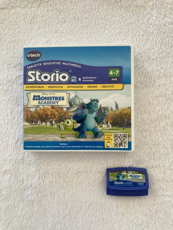 Jeu storio Monstres Academy