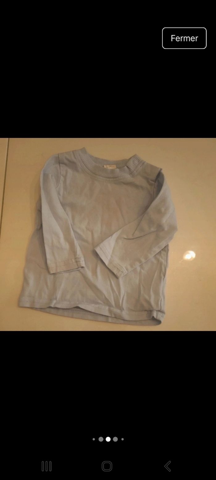 T-shirt manche longue 6 mois - photo numéro 5