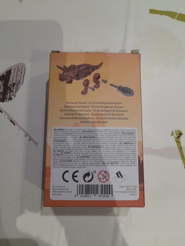 Kit pour assembler les dinosaures - photo numéro 3