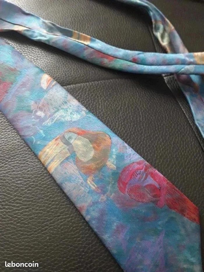 Cravate bleue - photo numéro 3